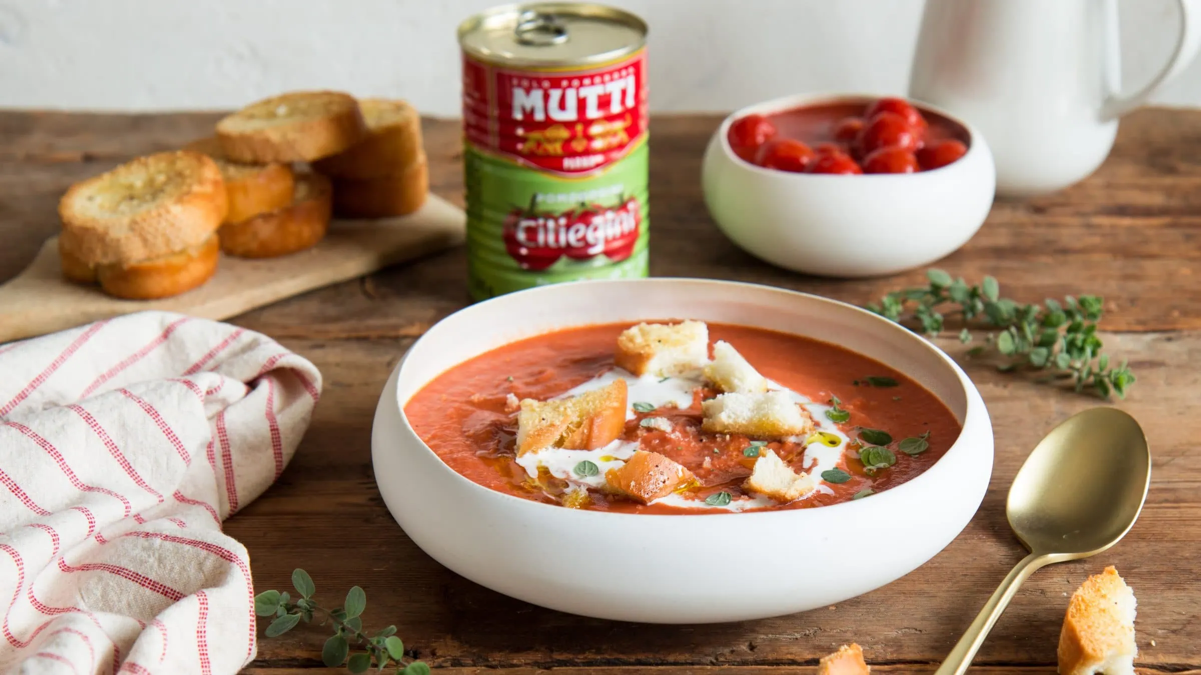 Roasted Cherry Tomatoes Soup