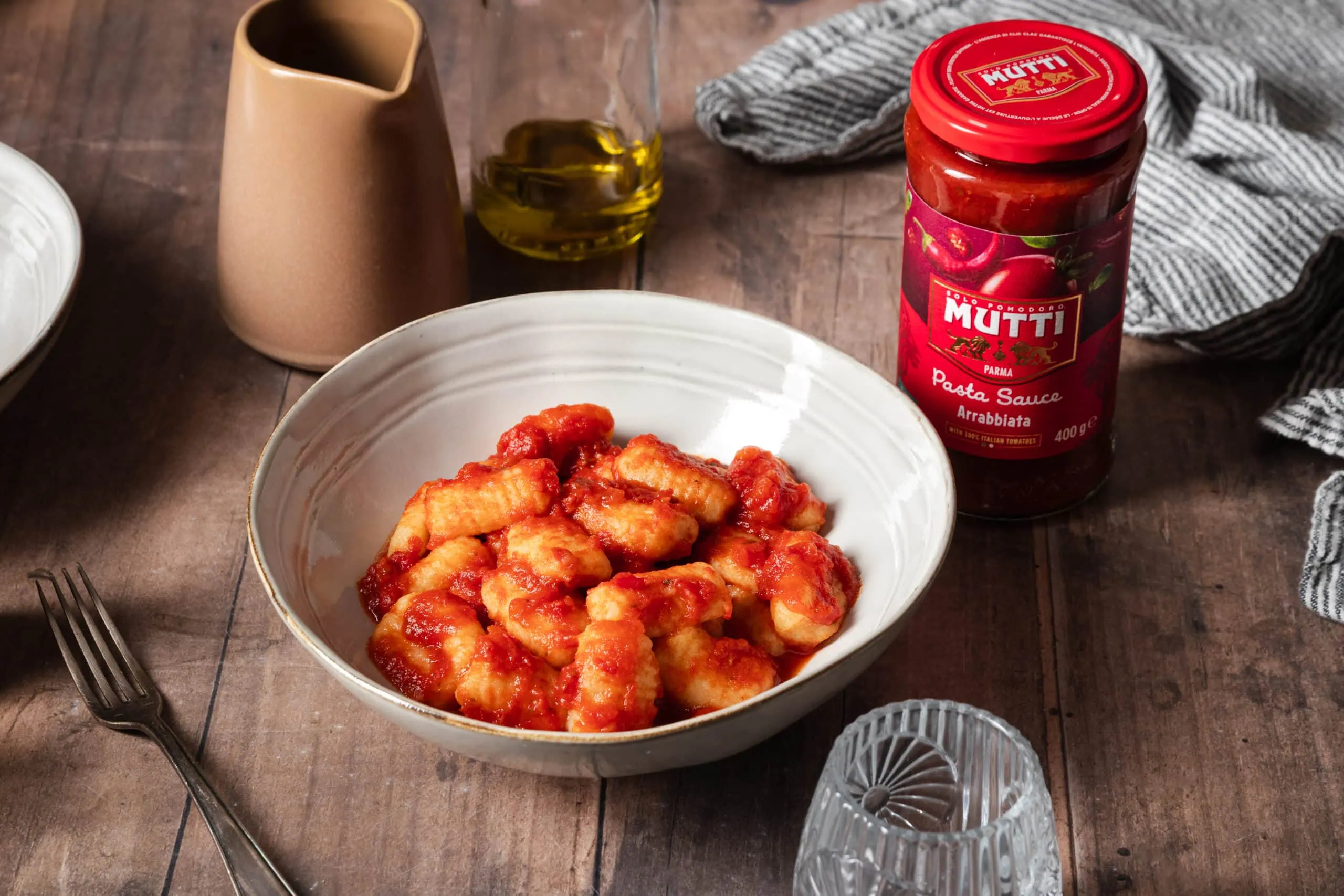 Spicy tomato gnocchi