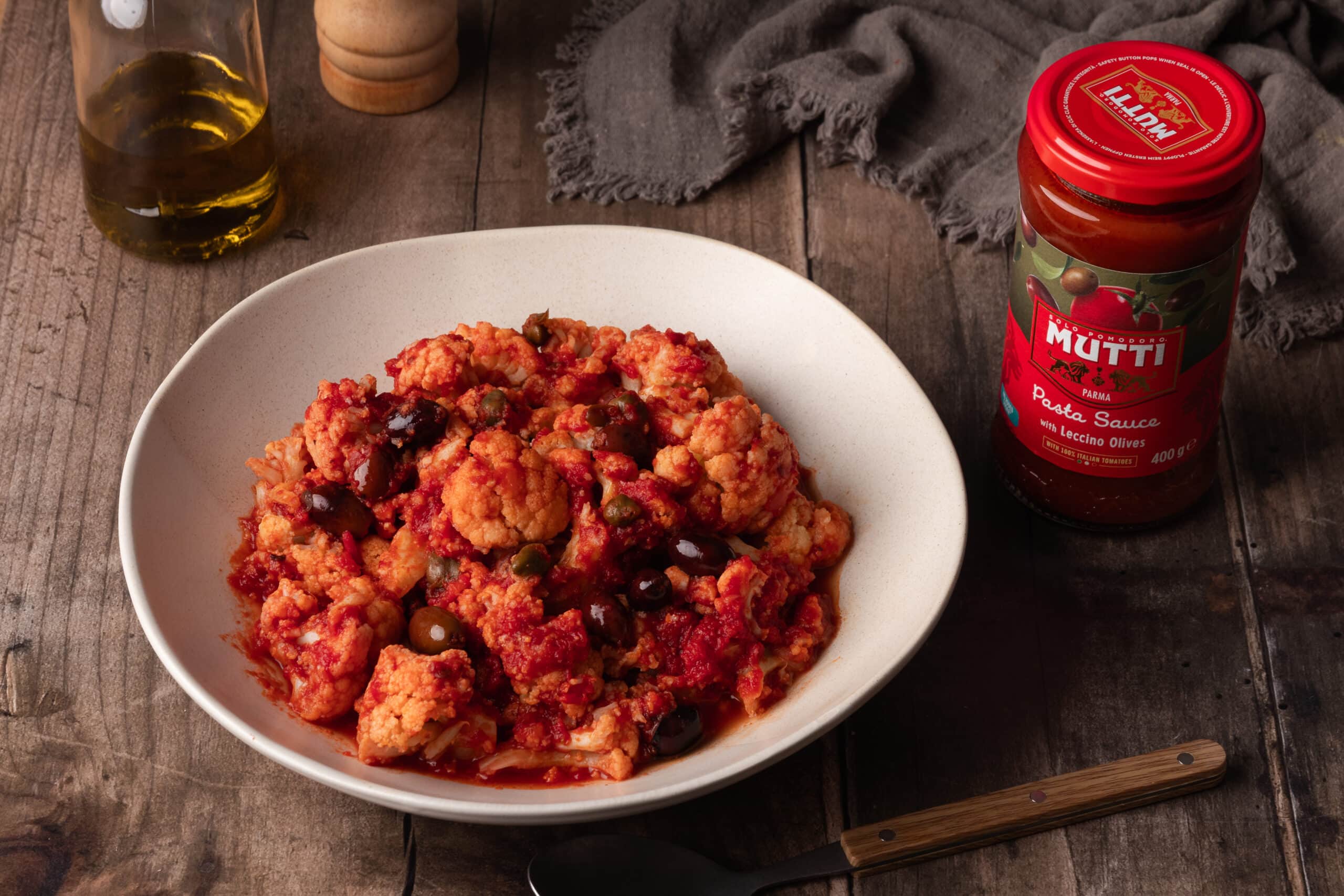 Cauliflower Puttanesca