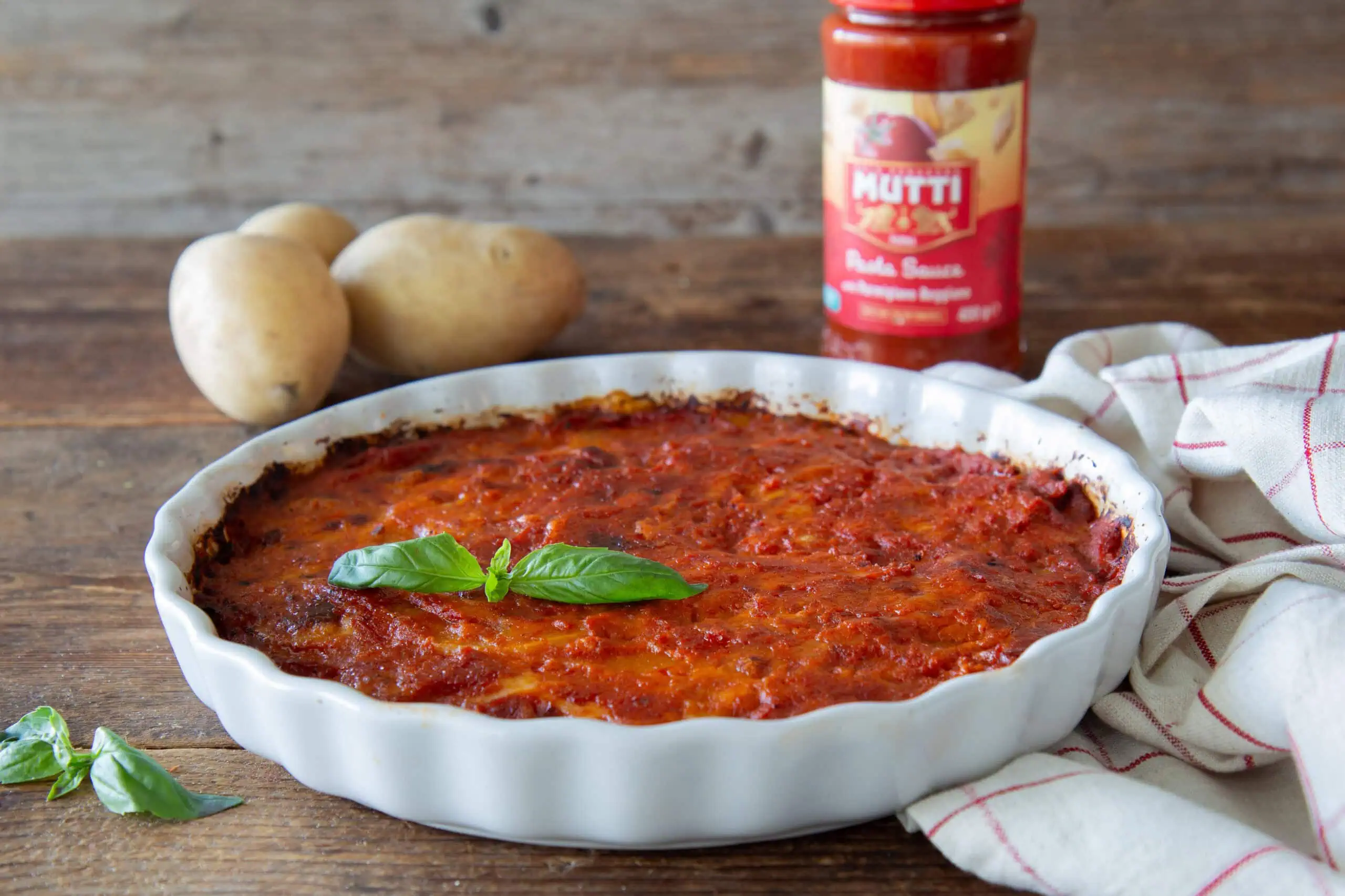 Potato pizzaiola