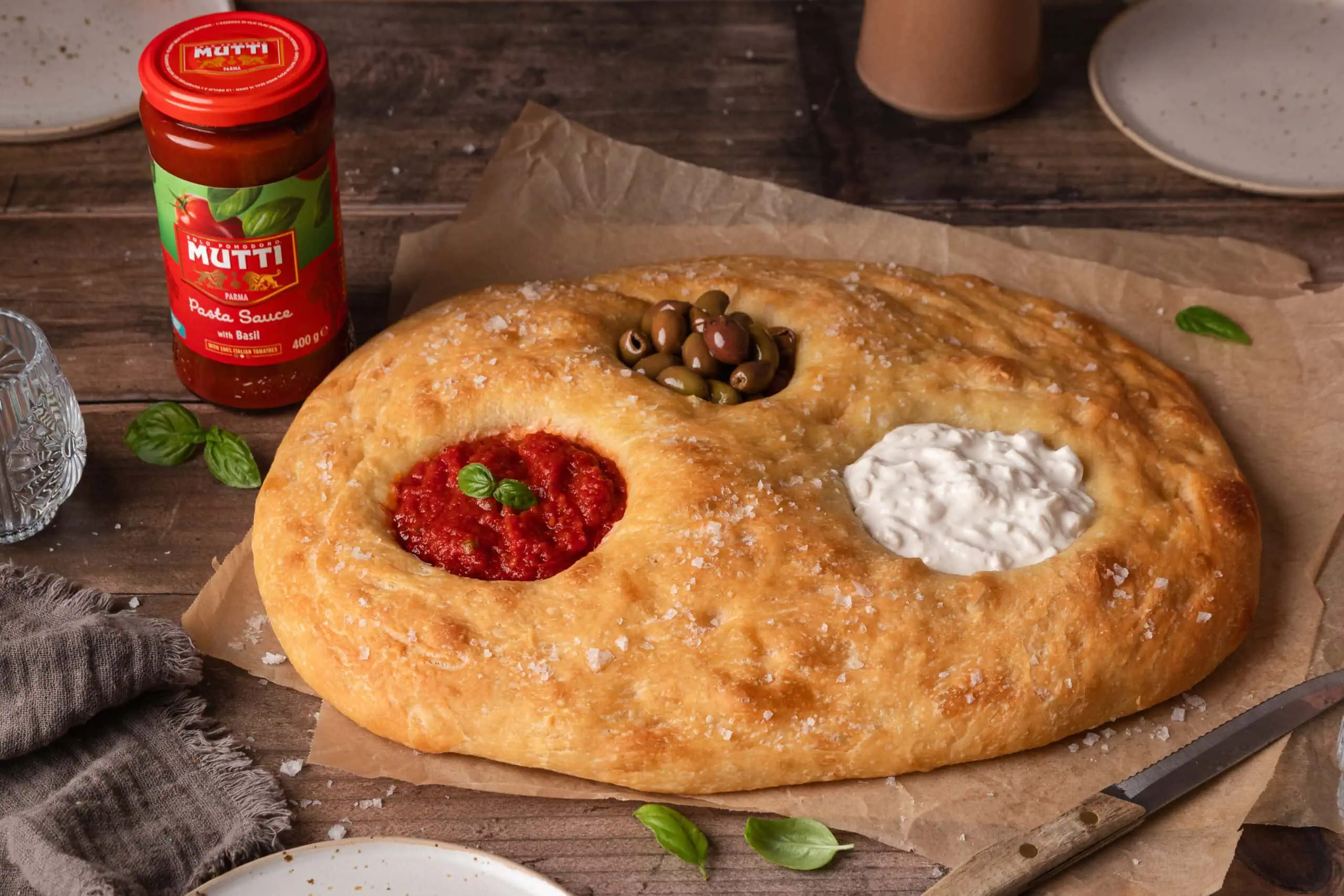 Focaccia Charcuterie Board