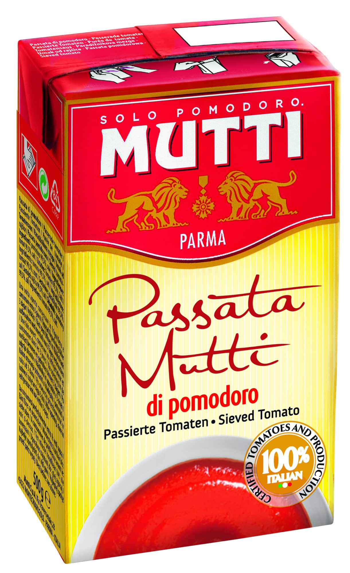 Fløjlsblød tomatpuré passata