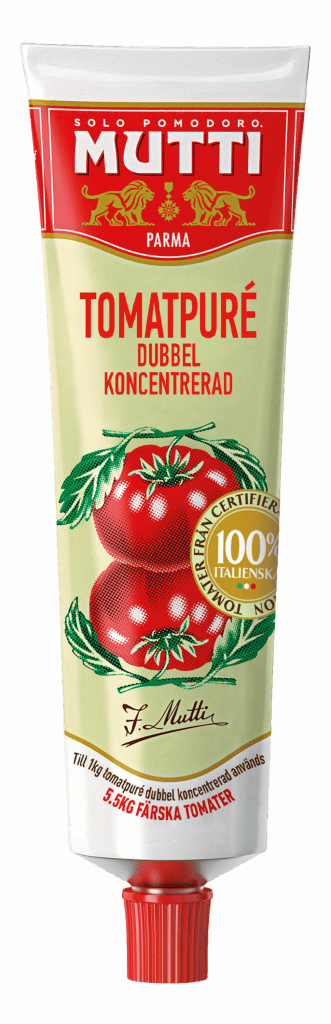 dobbelt koncentreret tomatpuré tomatkoncentrat