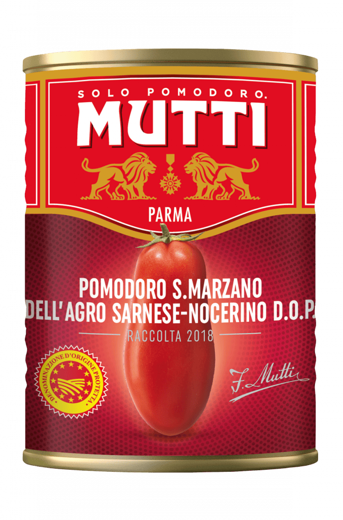 hele skraellede san marzano tomate