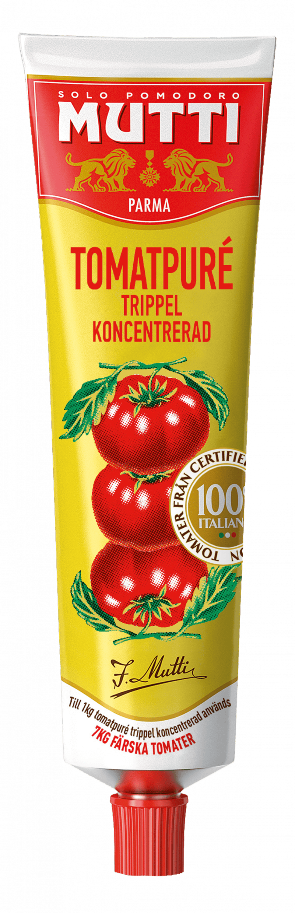 Tredobbelt koncentreret tomatpasta