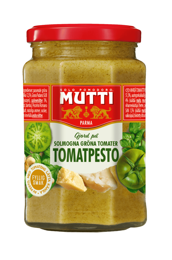 Pesto af grønne tomater