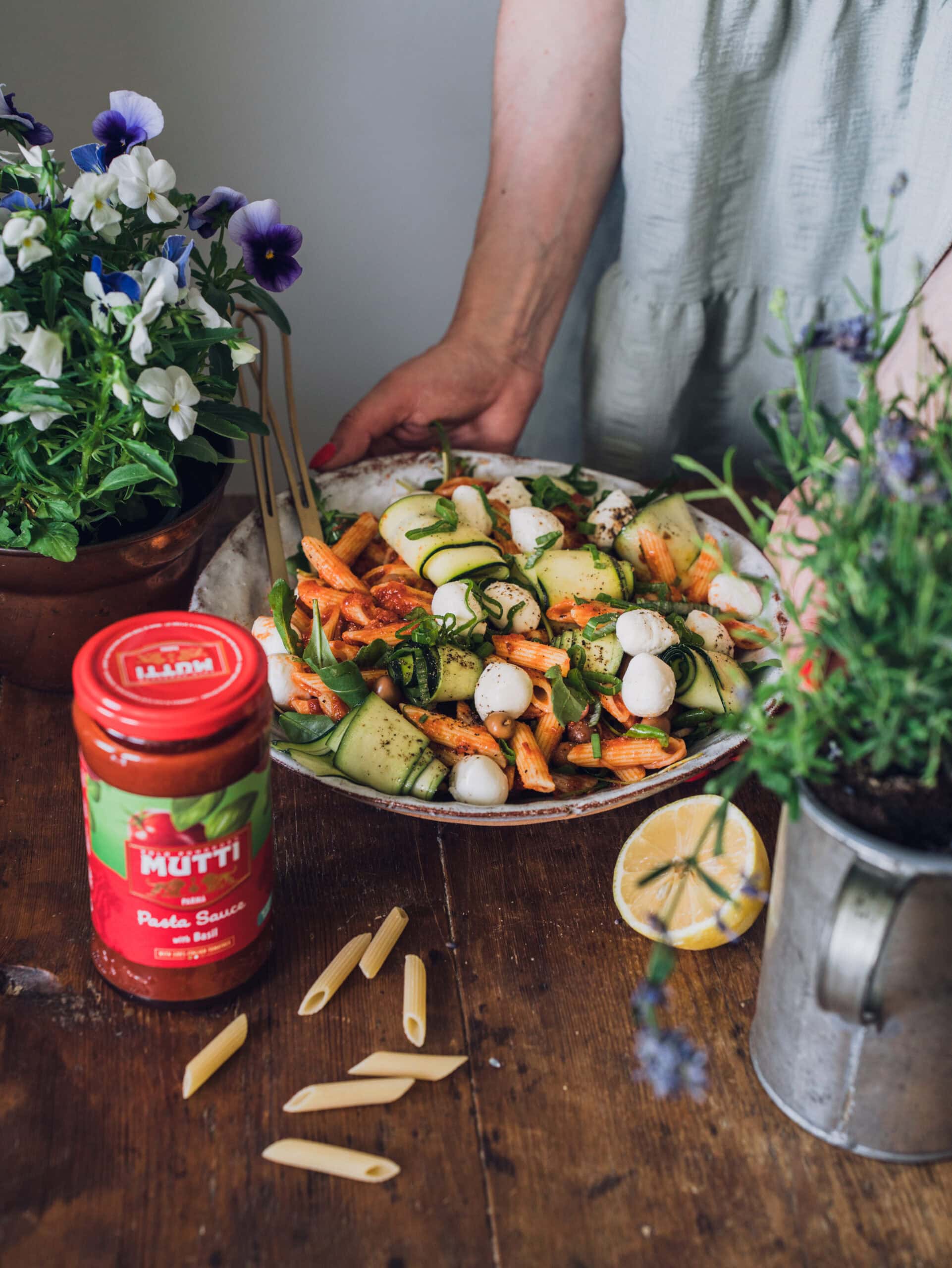 Sommerpastasalat