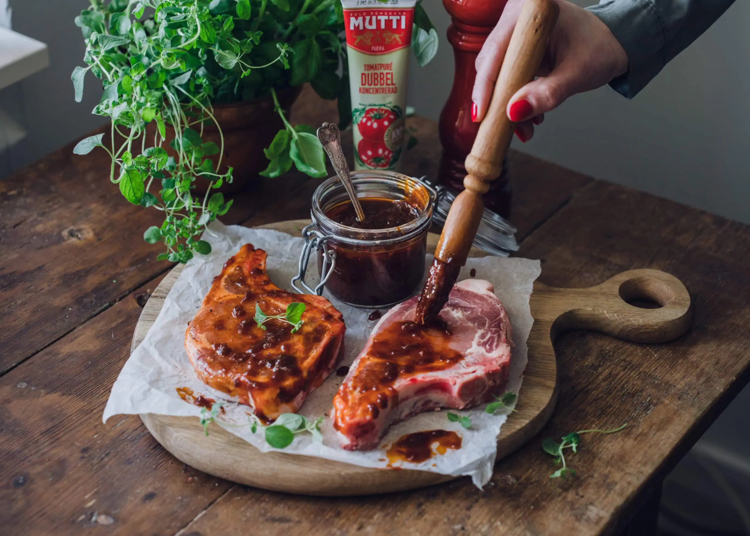 Hjemmelavet BBQ-tomatsauce