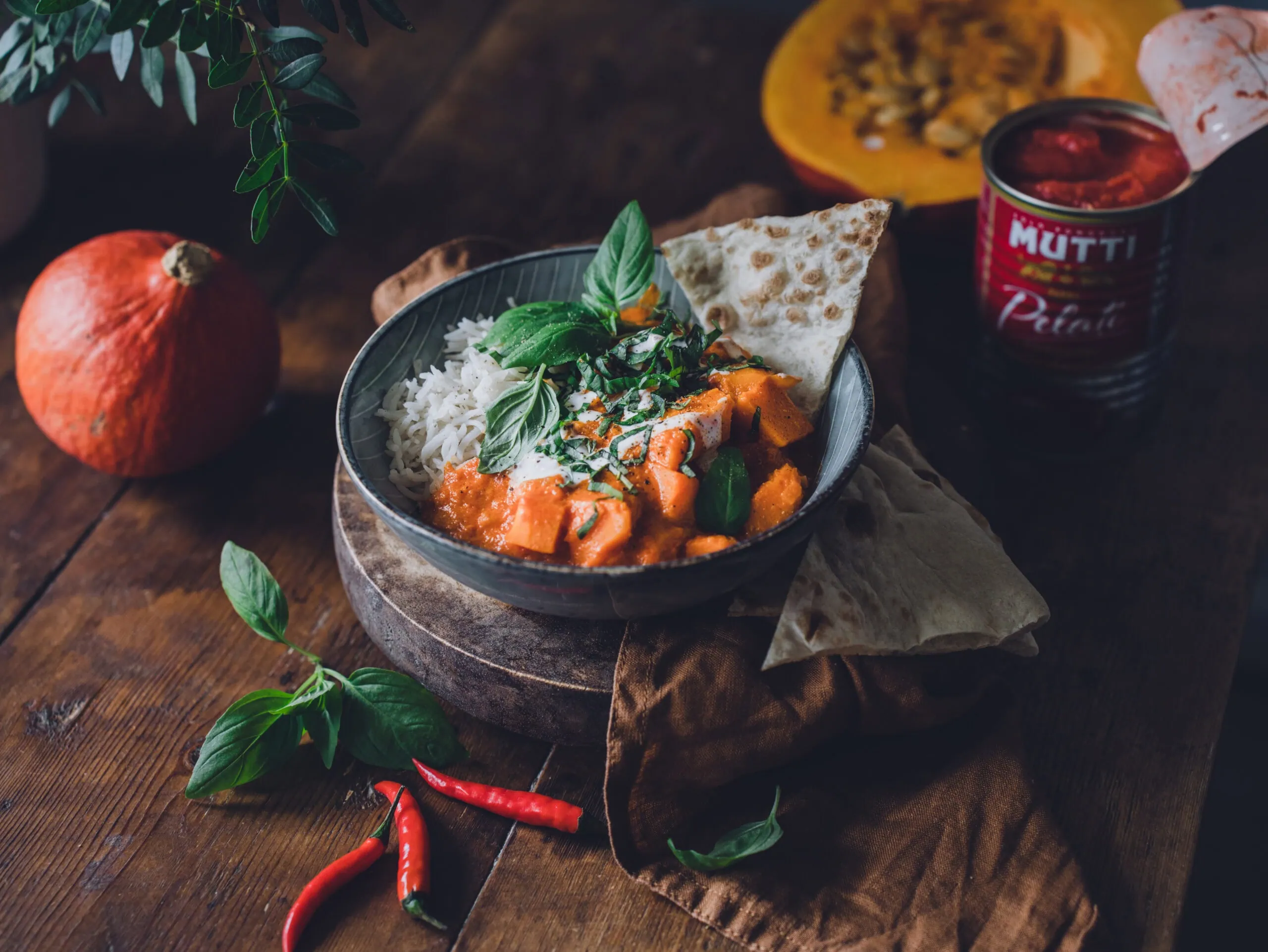 Krydret Sammenkogt Græskarret