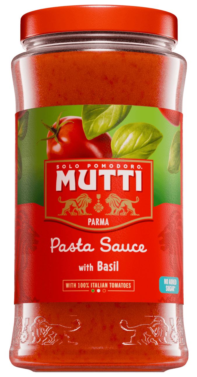 Pastasaus med basilikum
