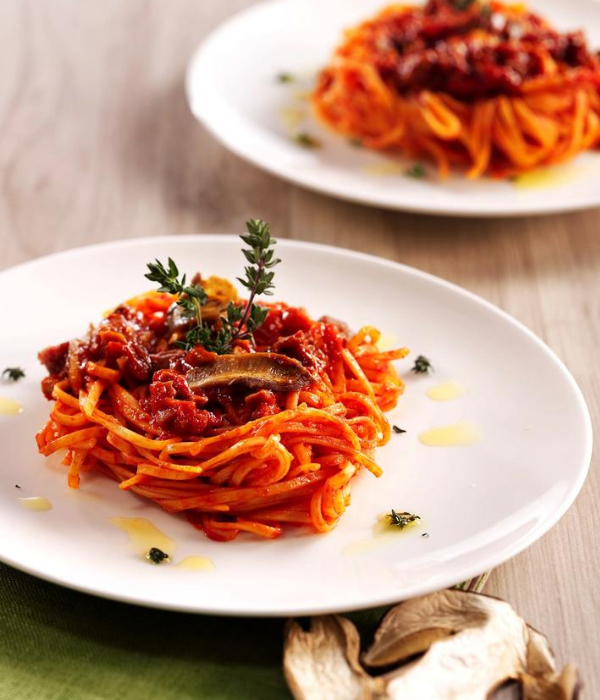 Tagliolini med ragu