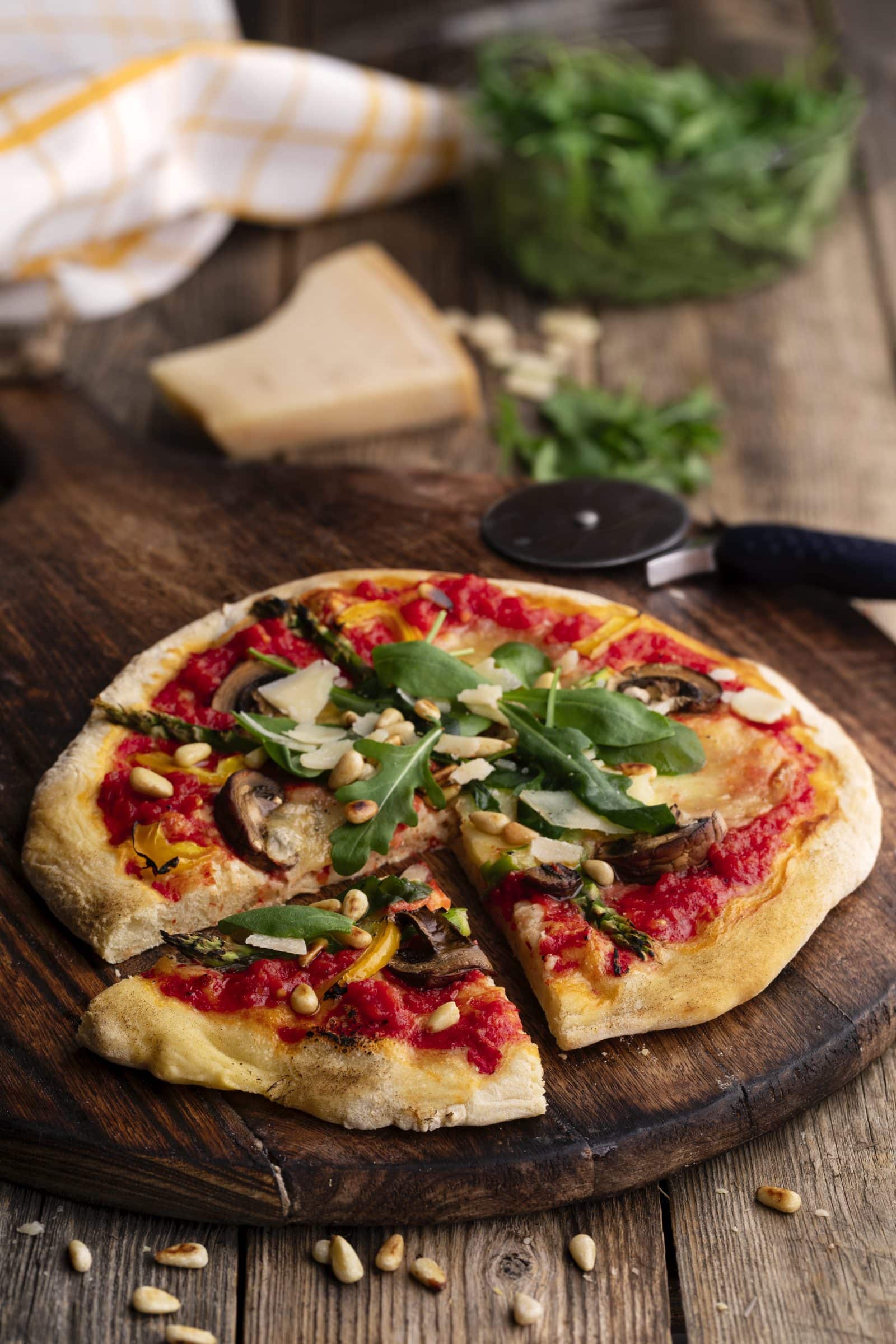 Grillet sommerpizza