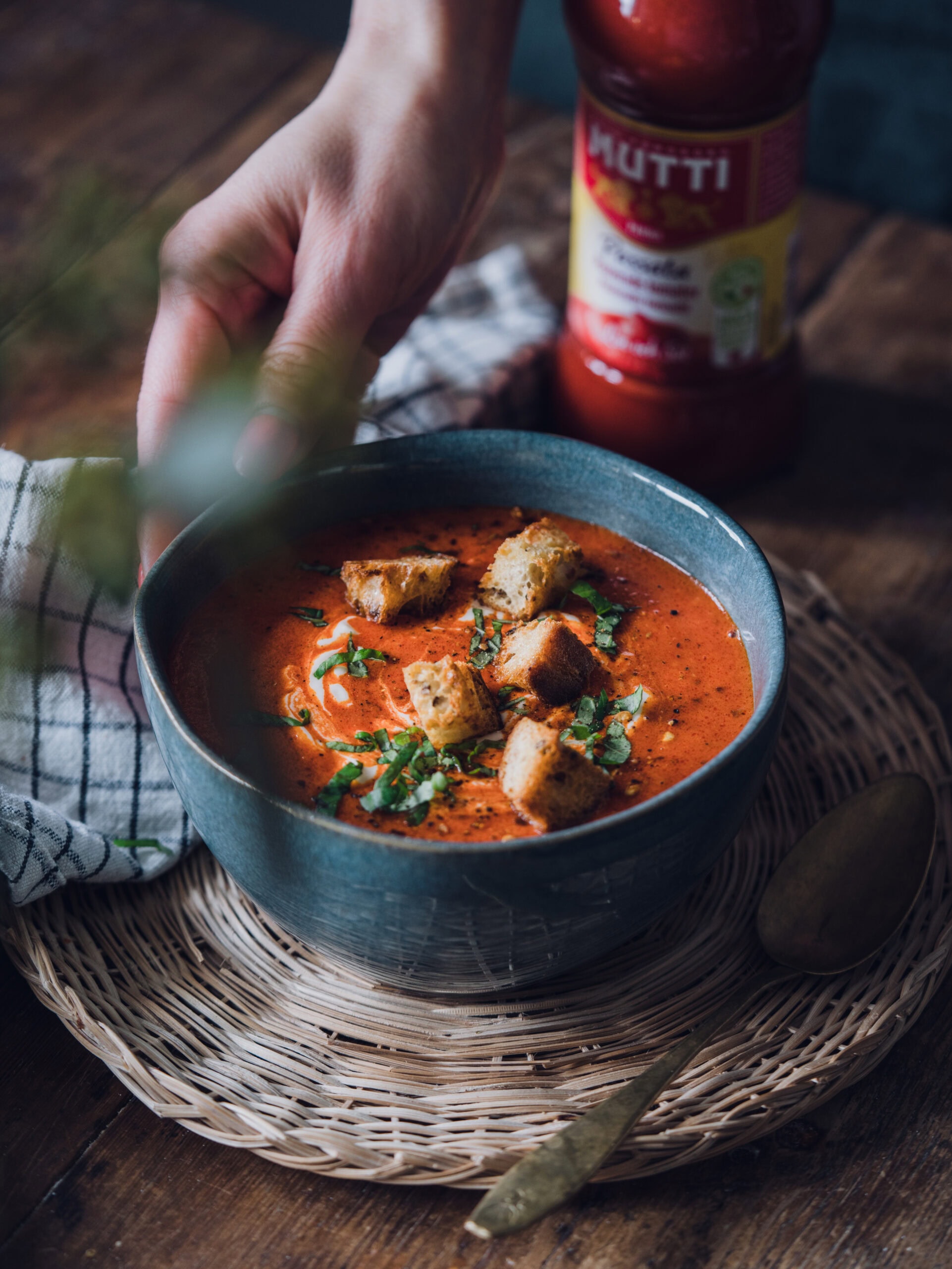 Stekt paprika – tomatsuppe