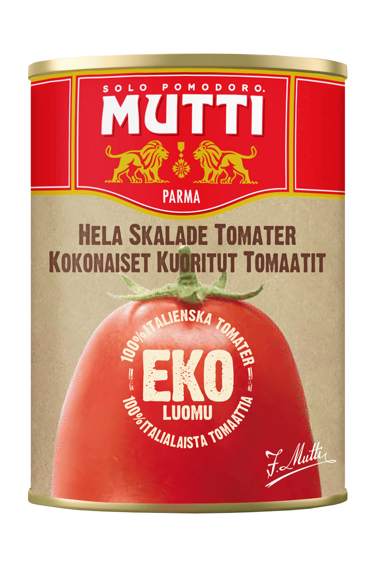 Hela skalade tomater eko