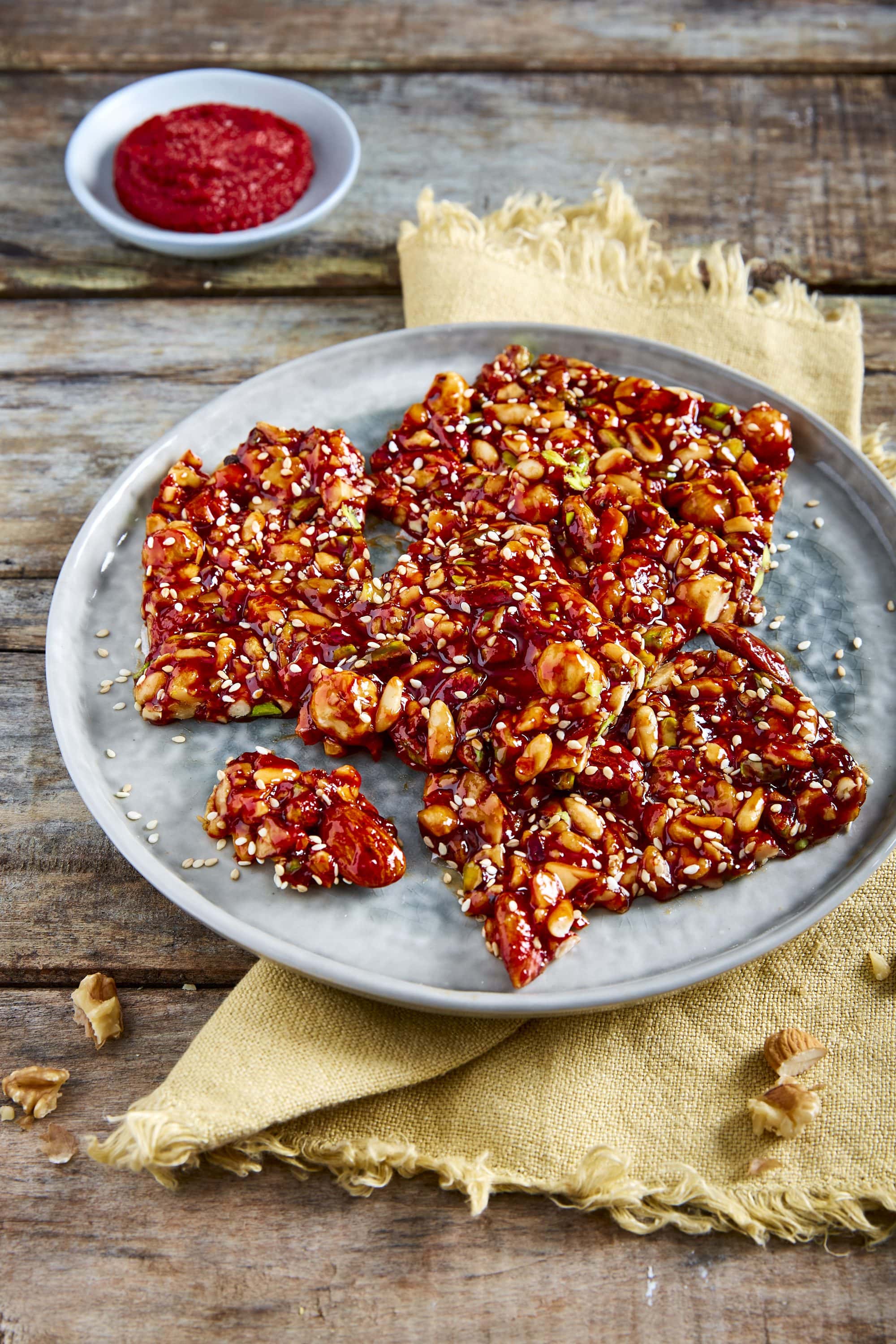 Nougat med dubbelkoncentrerad tomatpuré Nougat med dubbelkoncentrerad tomatpuré