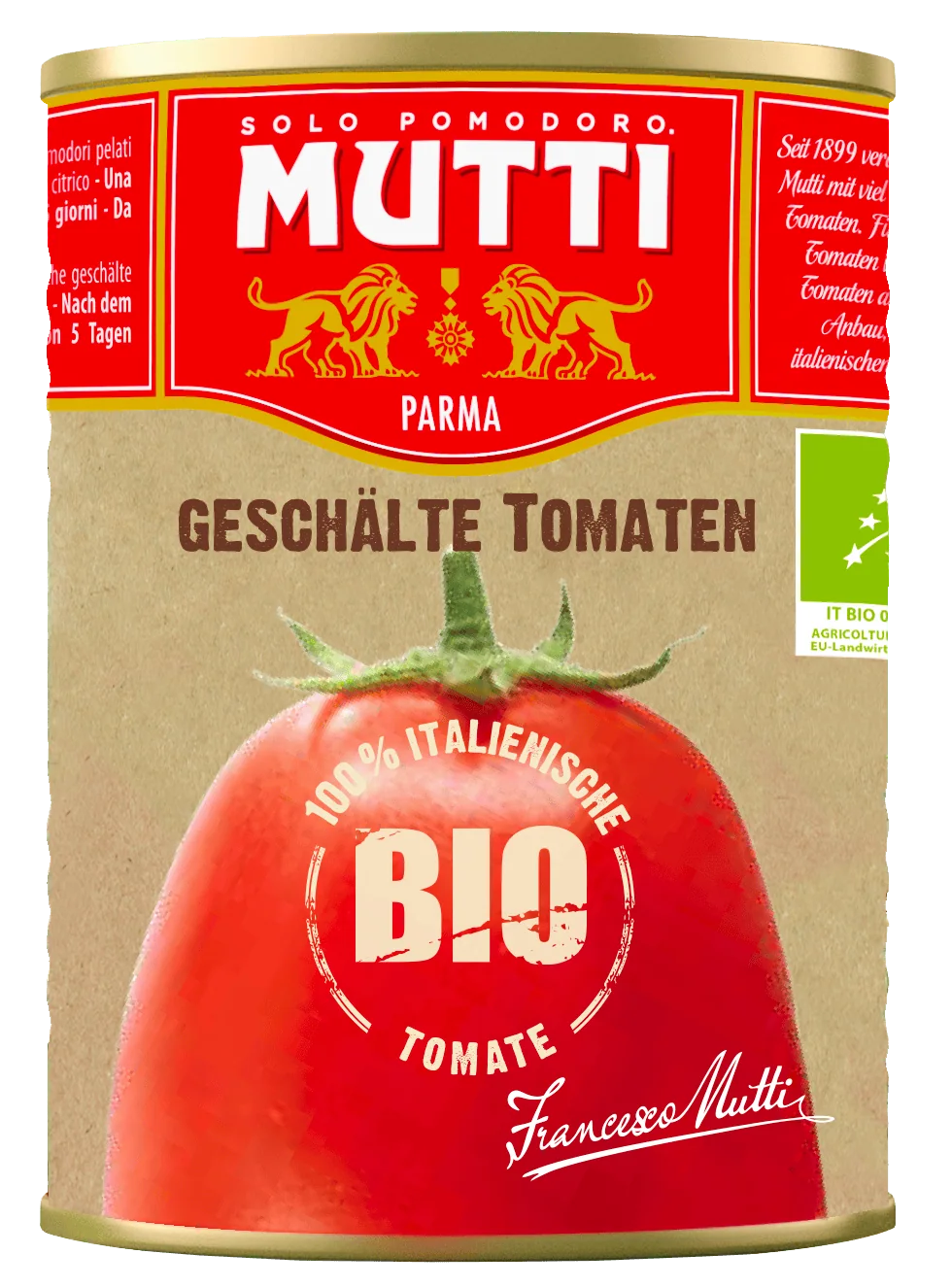 Geschälte Bio-Tomaten