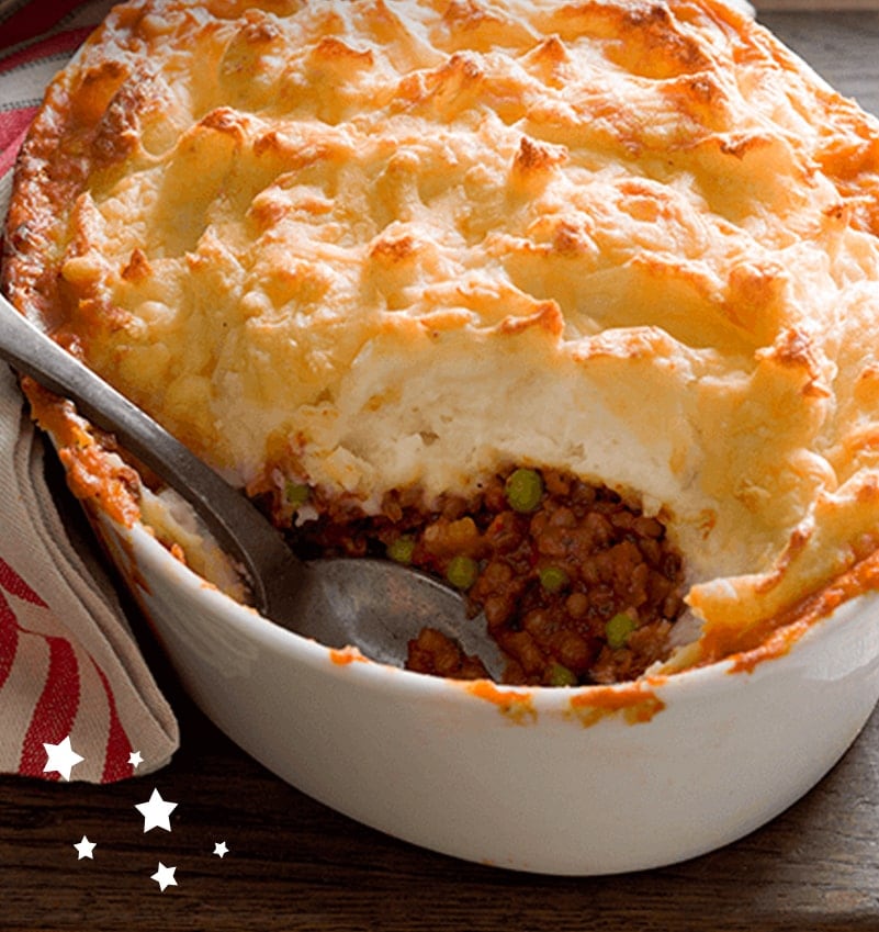 Cottage Pie aux lentilles