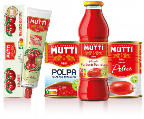 conserves de tomates et sauces tomates Mutti