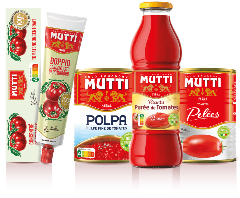 conserves de tomates et sauces tomates Mutti