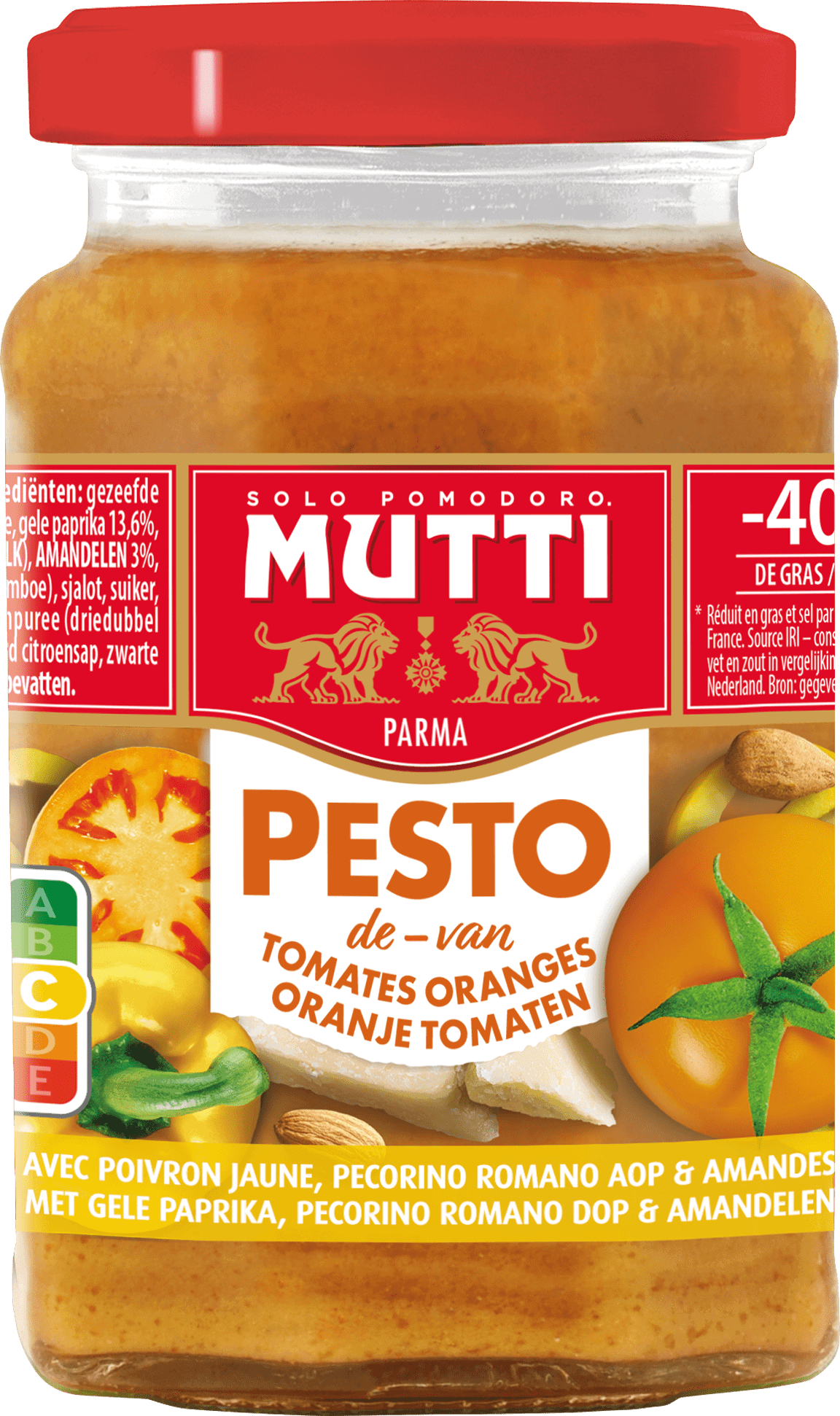 Pesto de tomates orange