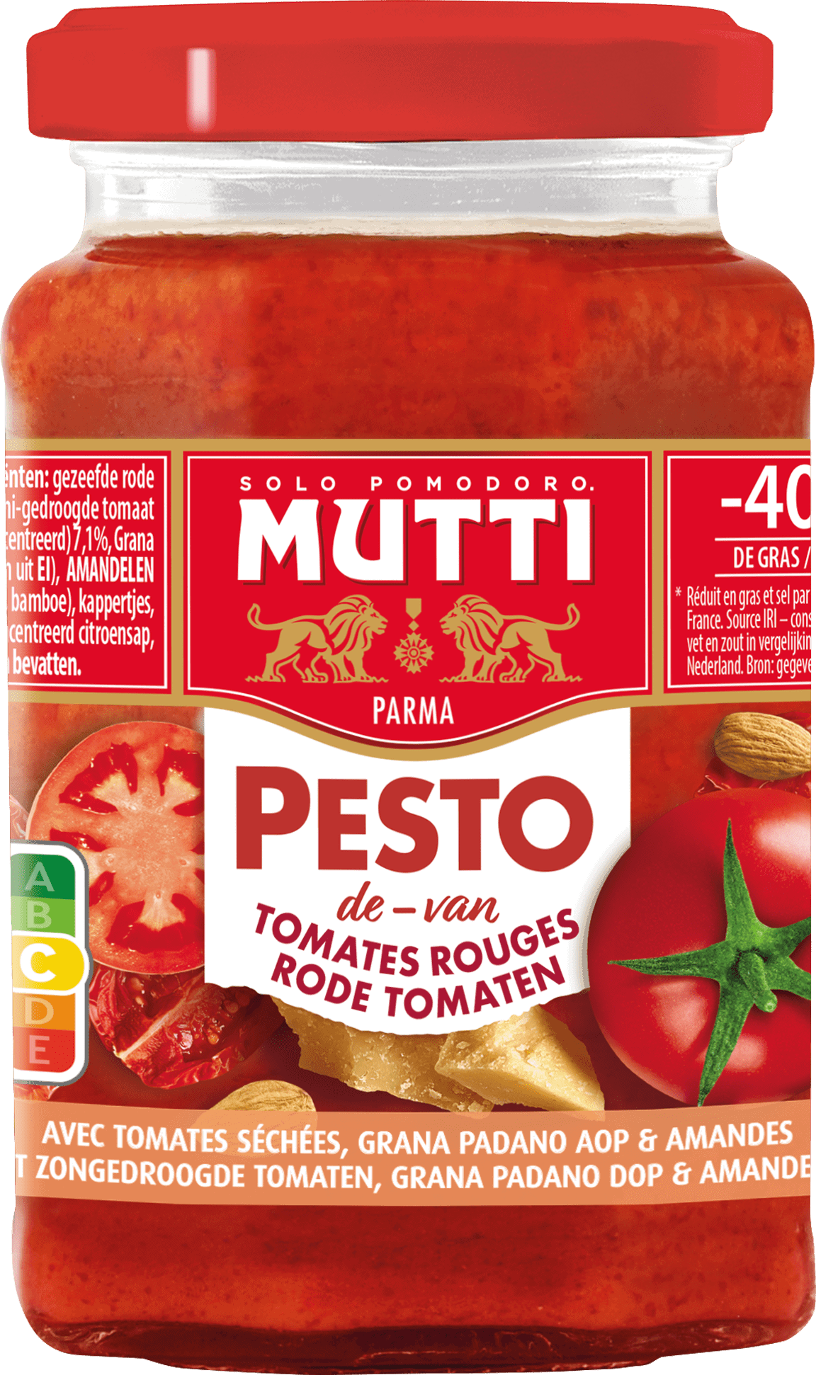 Pesto de tomates rouges