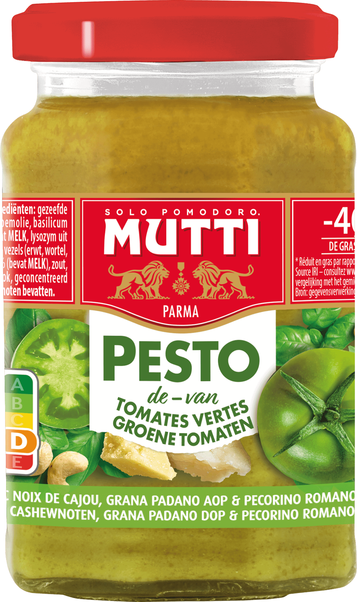 Pesto de tomates vertes
