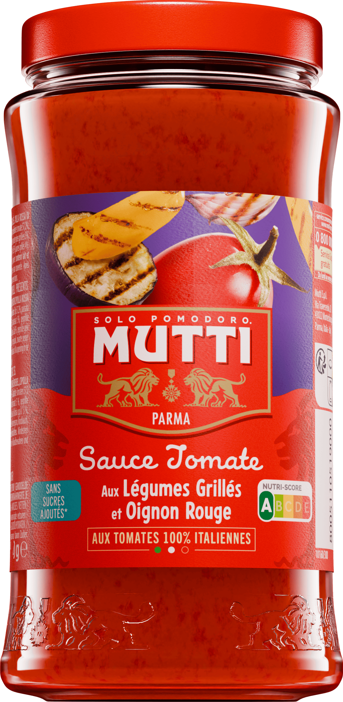 Sauce Tomate et Légumes grillés