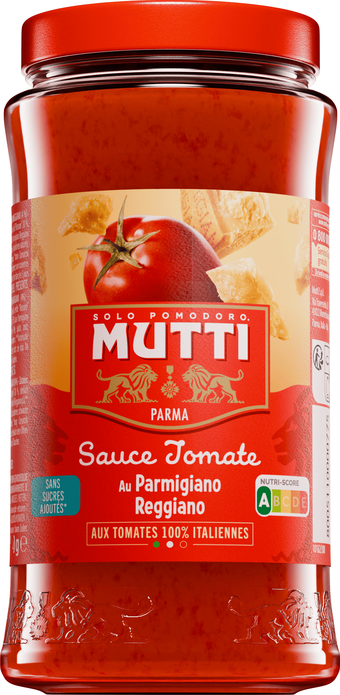 Sauce Tomate et Parmigiano Reggiano