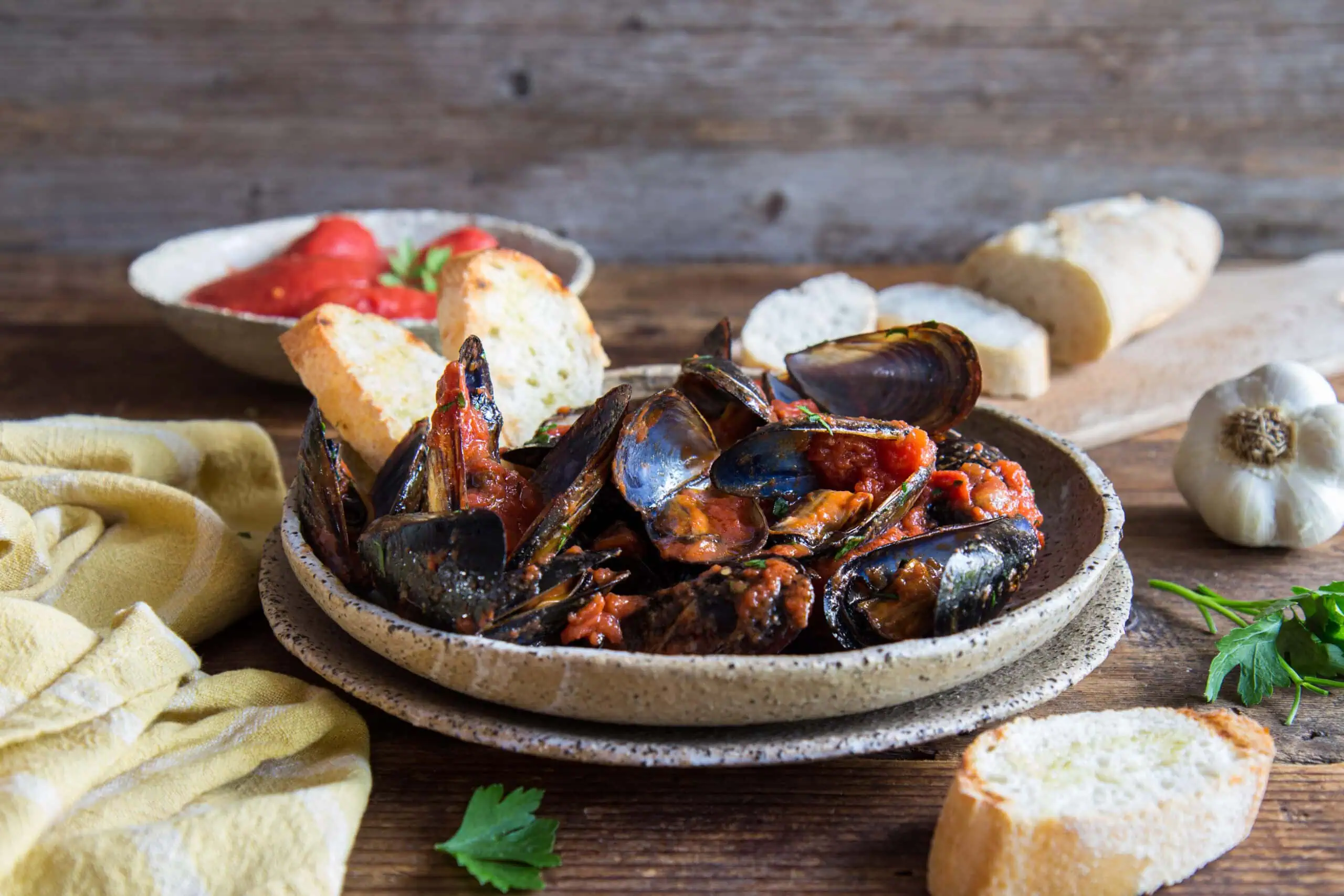 COZZE ALLA TARANTINA COZZE ALLA TARANTINA