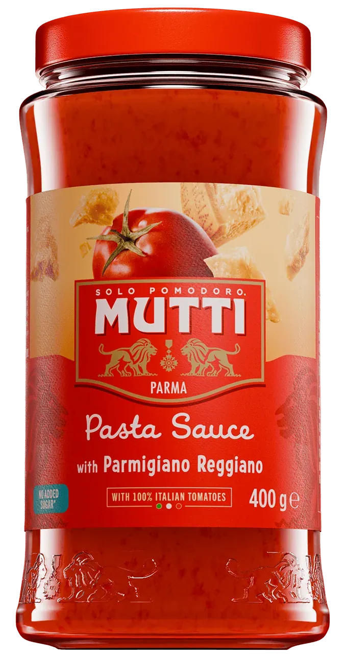 Pasta sauce with Parmigiano Reggiano