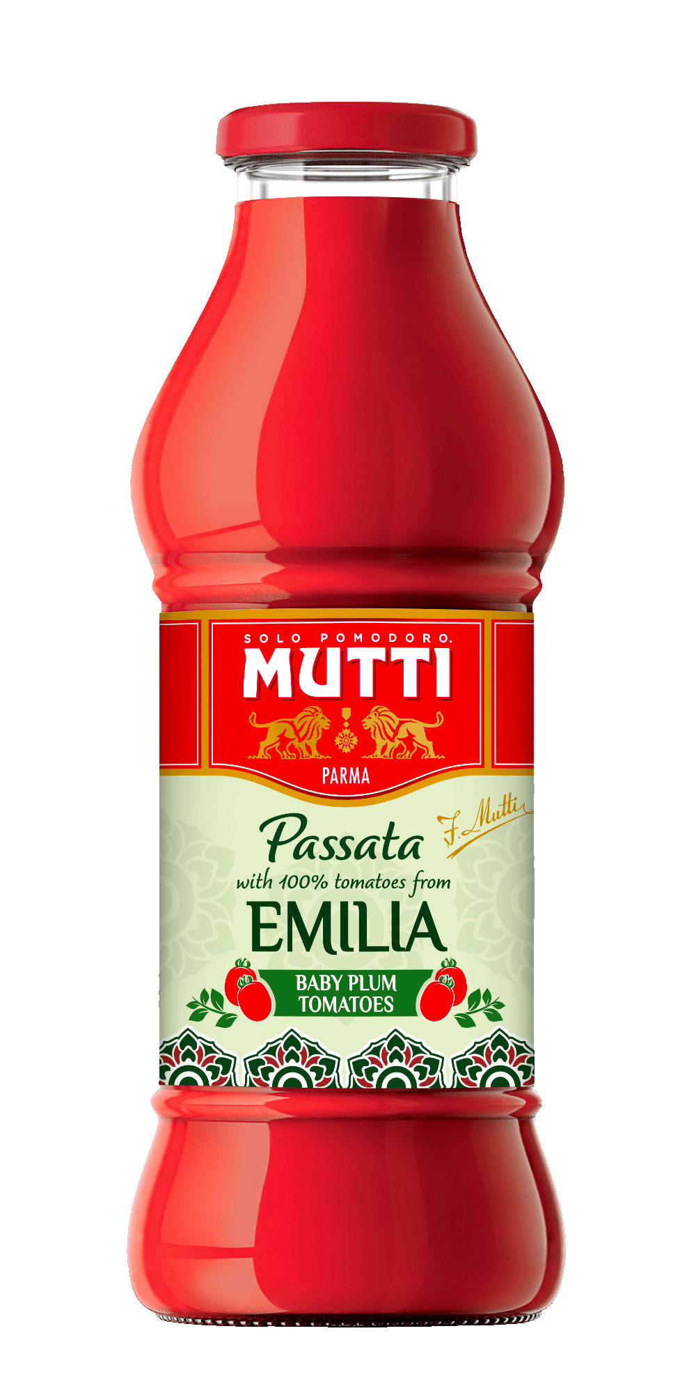 Passata with 100% Emilia Baby Plum Tomatoes