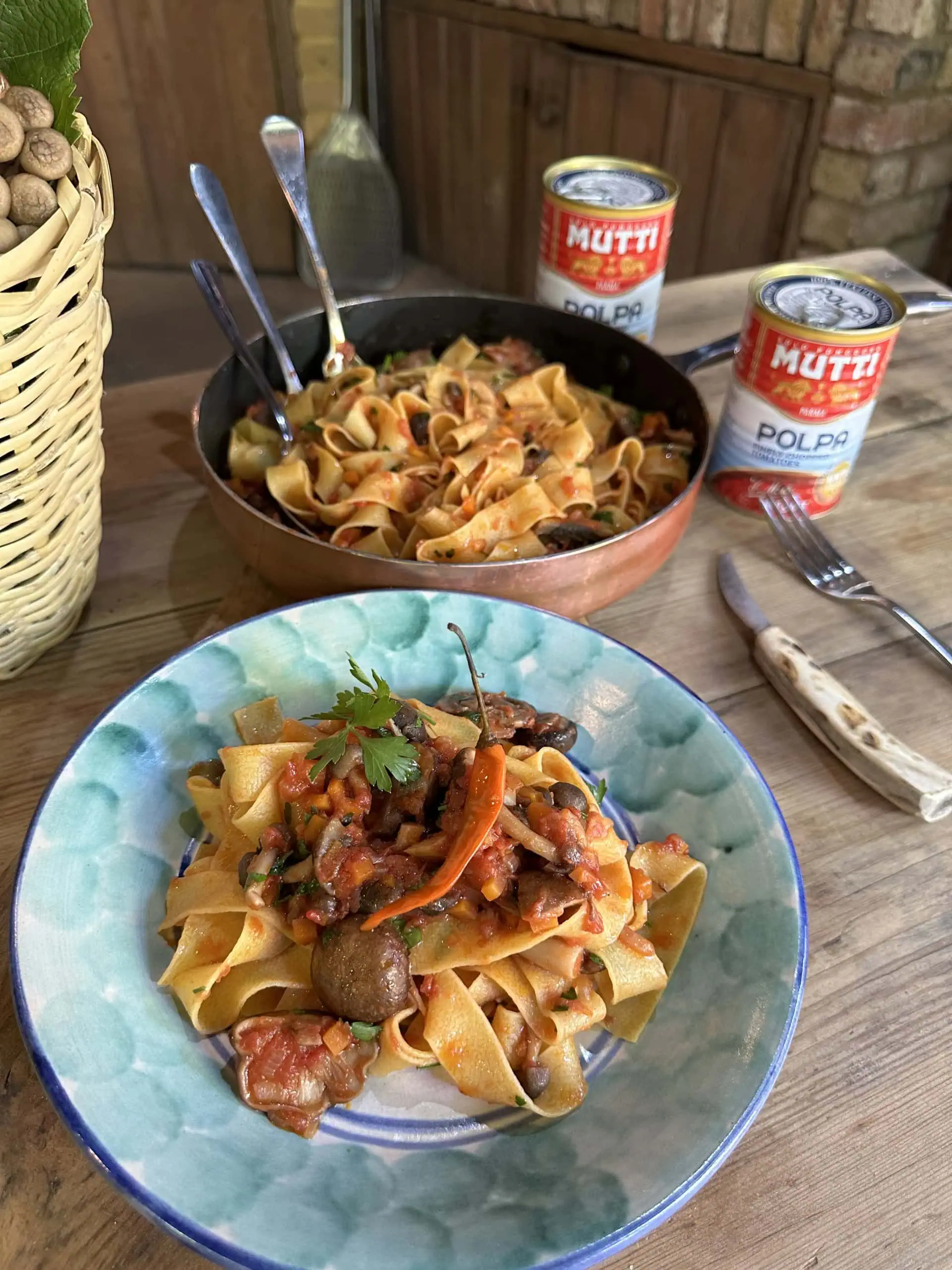 Pappardelle with mixed mushroom ragu by gennaro contaldo Pappardelle with mixed mushroom ragu by gennaro contaldo