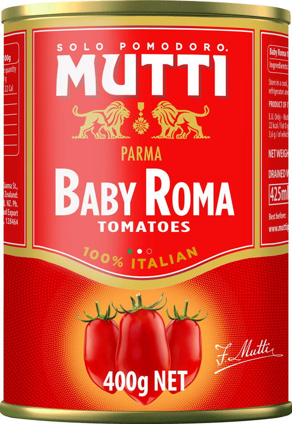 Mutti Baby Roma tomatoes