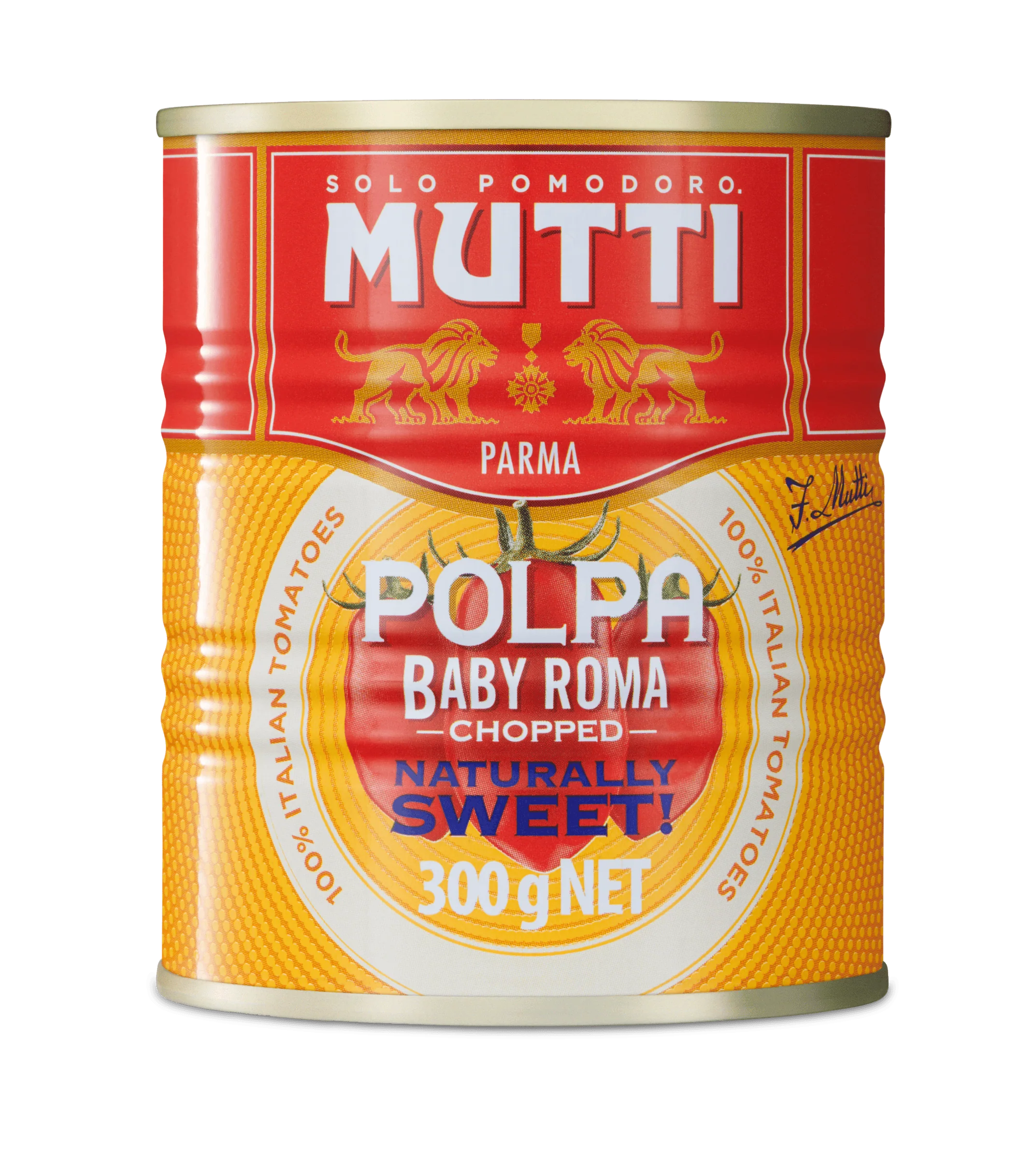 Baby Roma chopped tomatoes