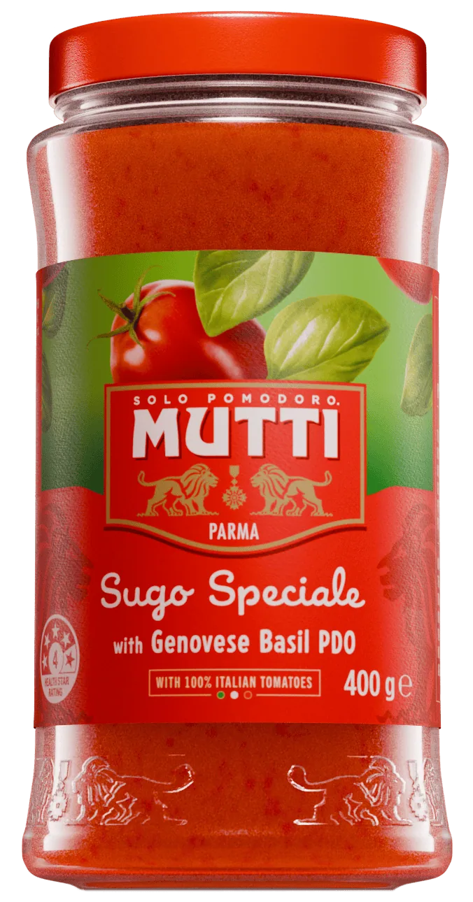SUGO SPECIALE Rossoro Tomatoes and Genovese Basil