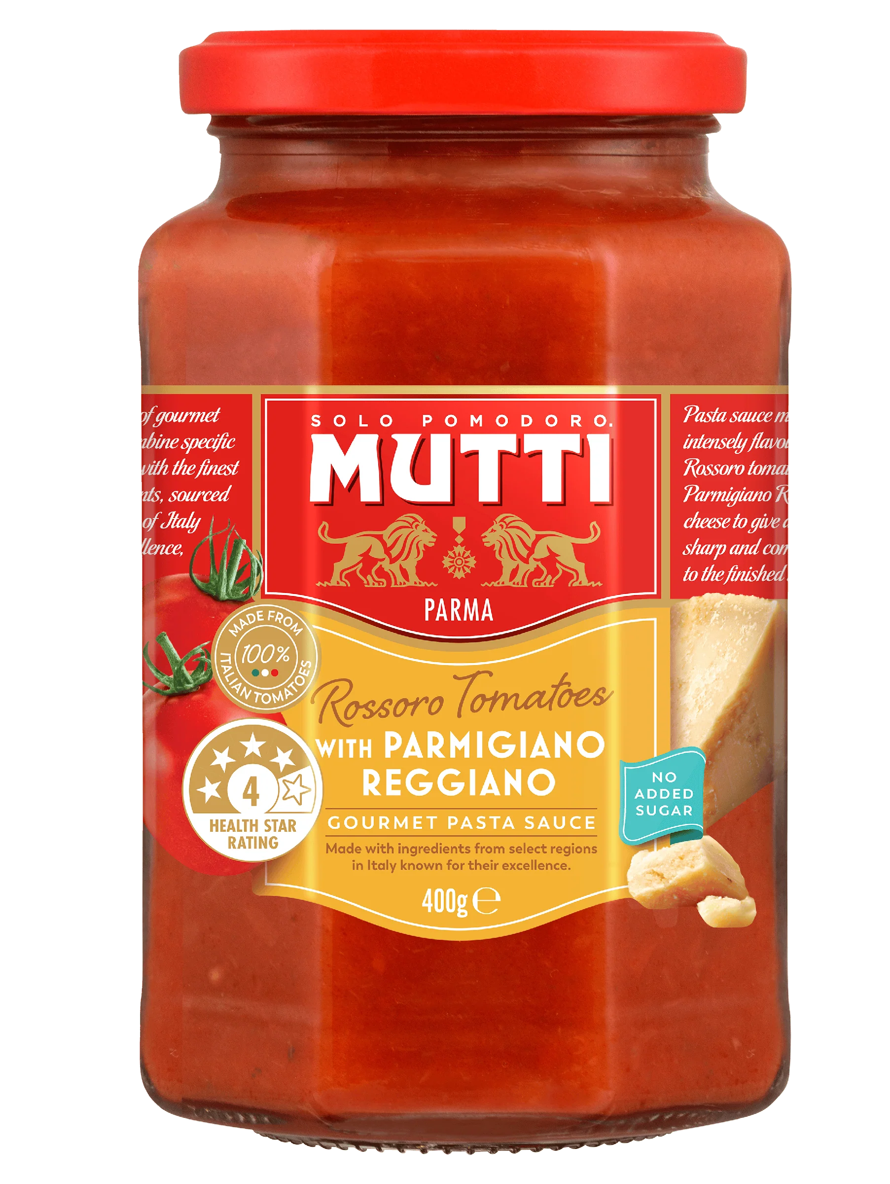 Rossoro Tomatoes and Parmigiano Reggiano 