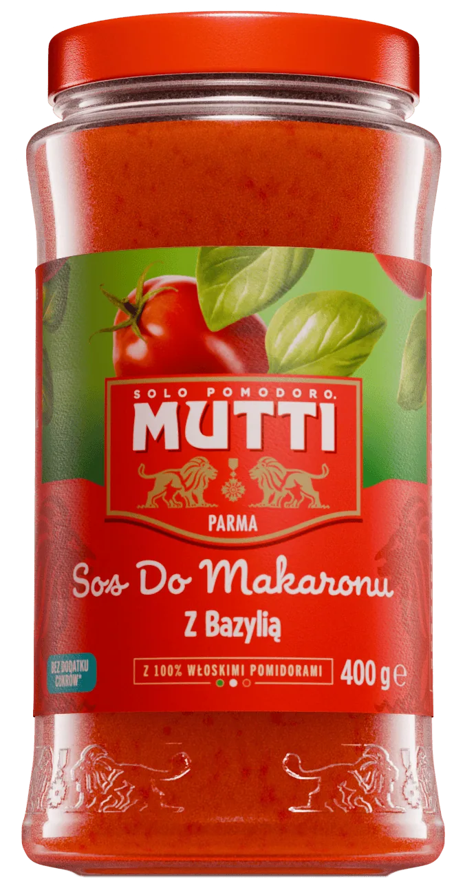 Sos pomidorowy z bazylią