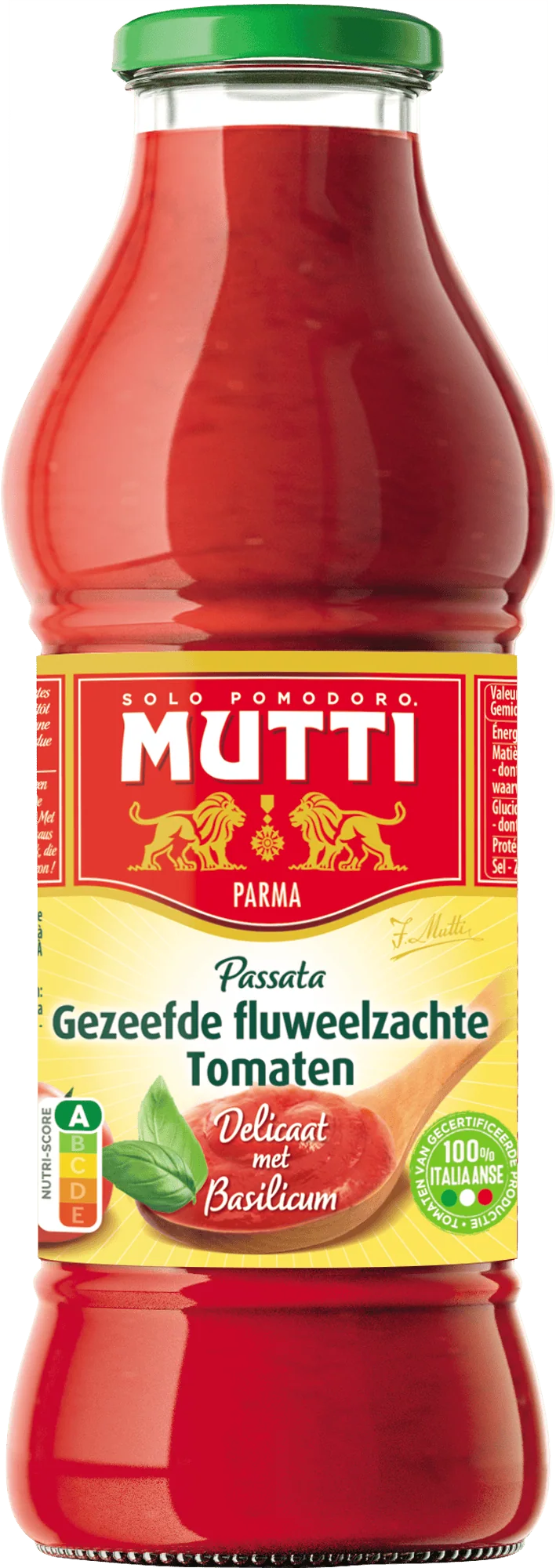 Passata met basilicum