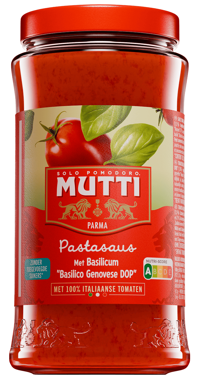 Pastasaus met Basilicum BOB uit Genua