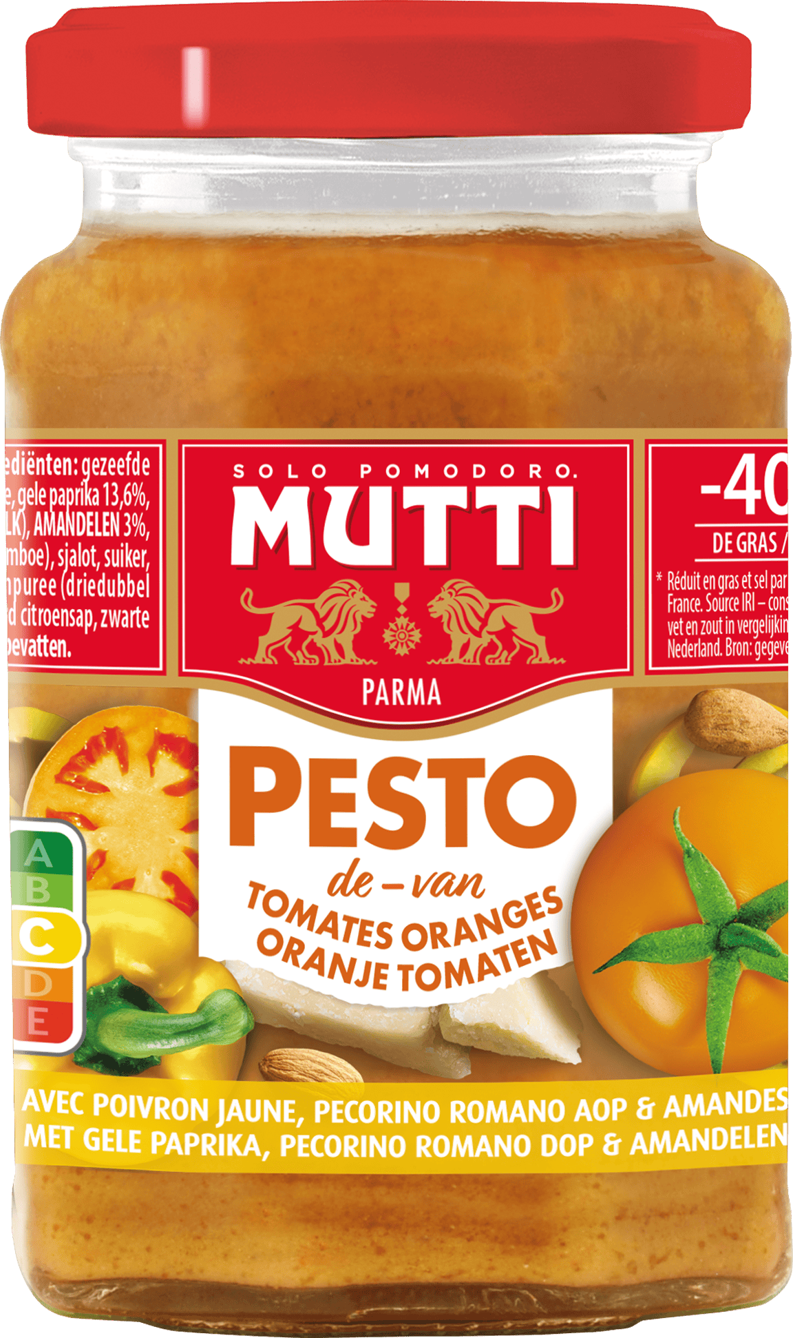 Pesto van Oranje tomaten