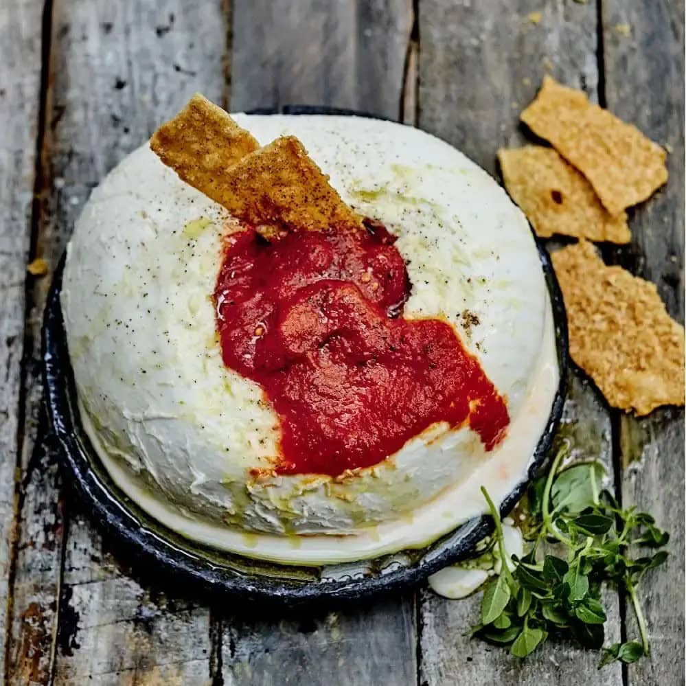 Verfijnde mozzarella