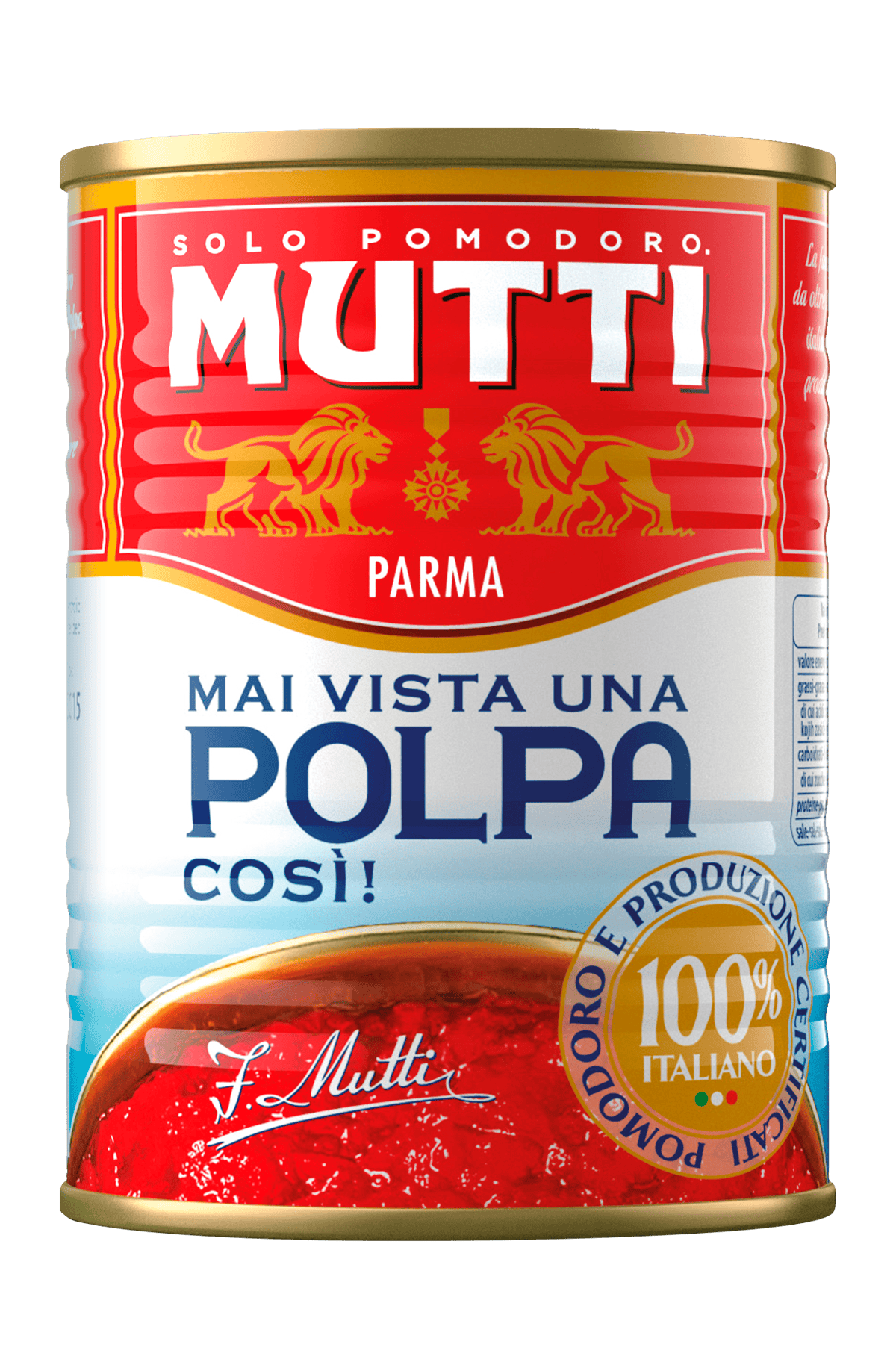 polpa finely chopped tomatoes