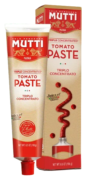 Triple concentrated tomato paste