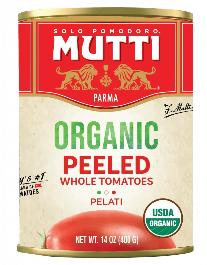 organic peeled whole tomatoes