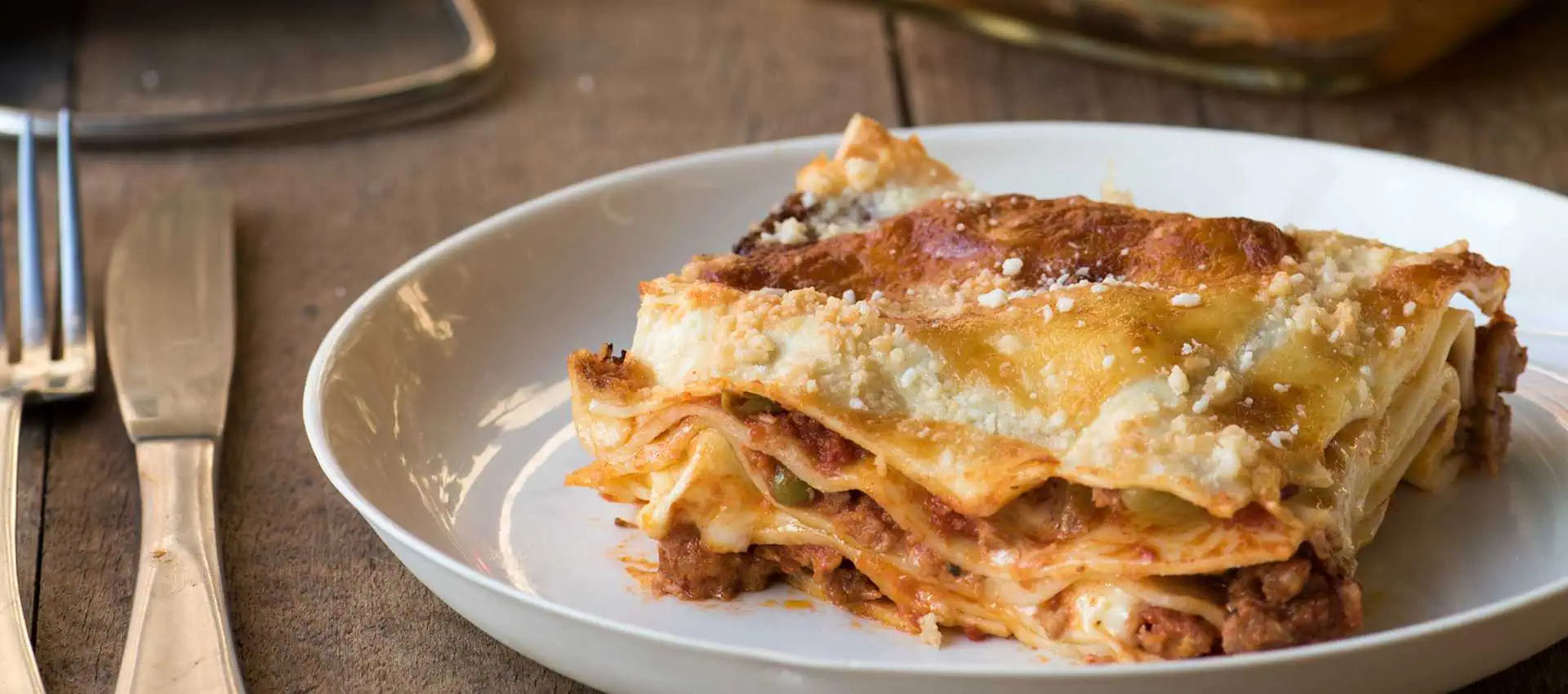 Homemade Lasagne made with Tomato Puree