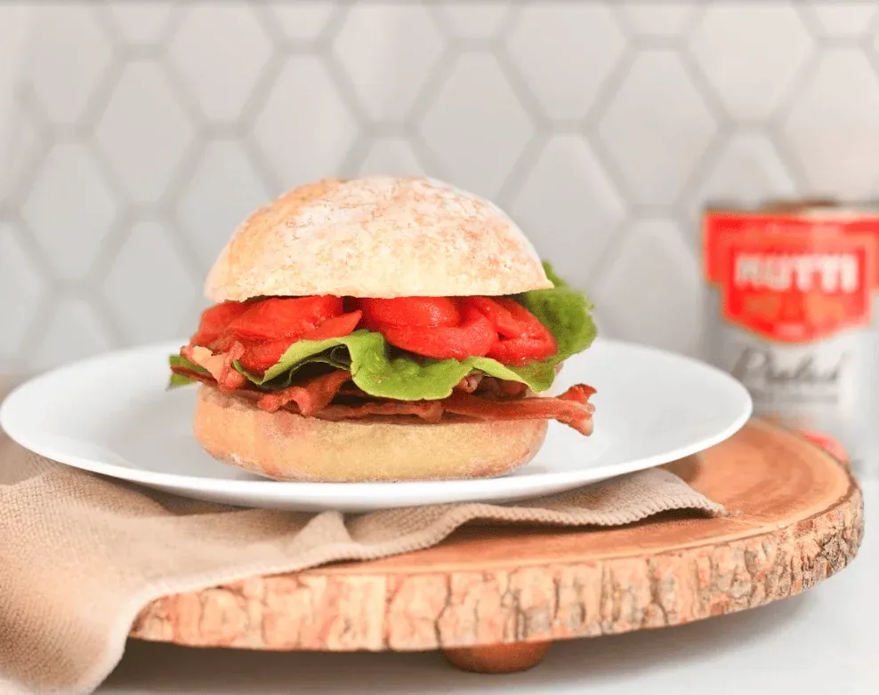 Italian BLT made with Peeled Tomatoes