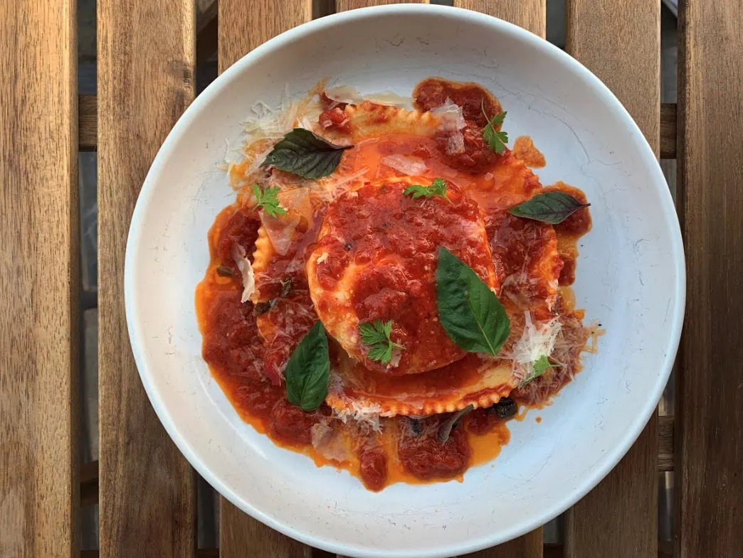 Purgatorio Tomato Ravioli made with Tomato Paste Purgatorio Tomato Ravioli made with Tomato Paste