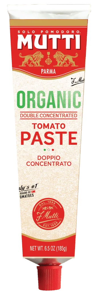 organic double concentrated tomato paste