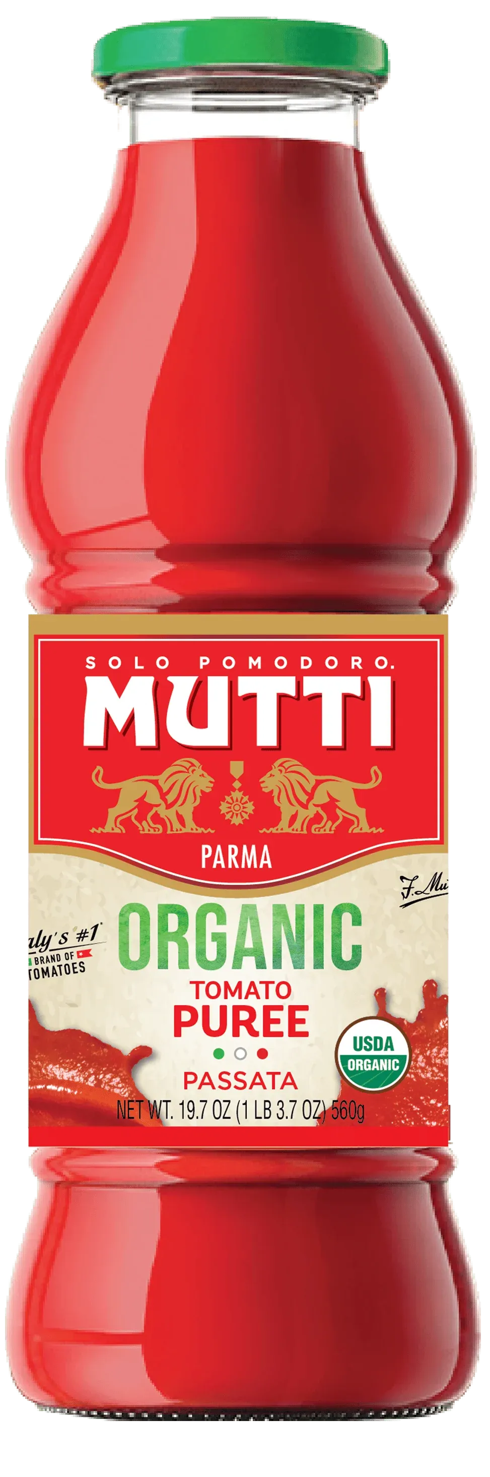 Organic tomato puree