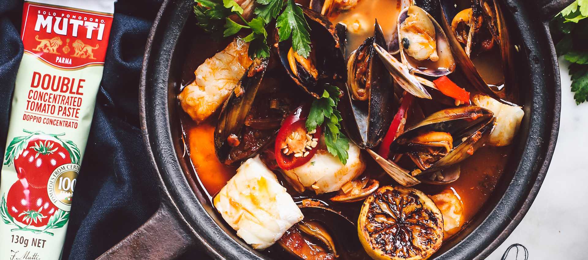 Seafood Stew with tomato